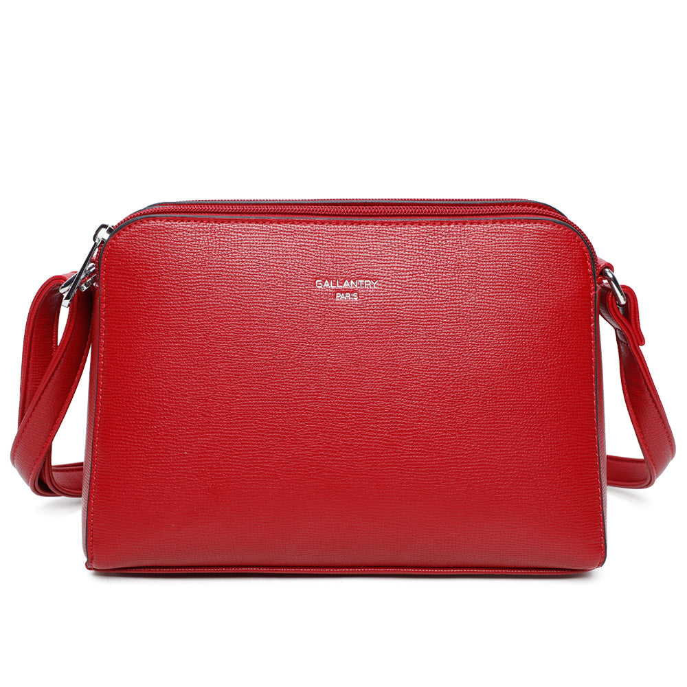 Gallante - Sac bandoulière – Rouge Foncé
