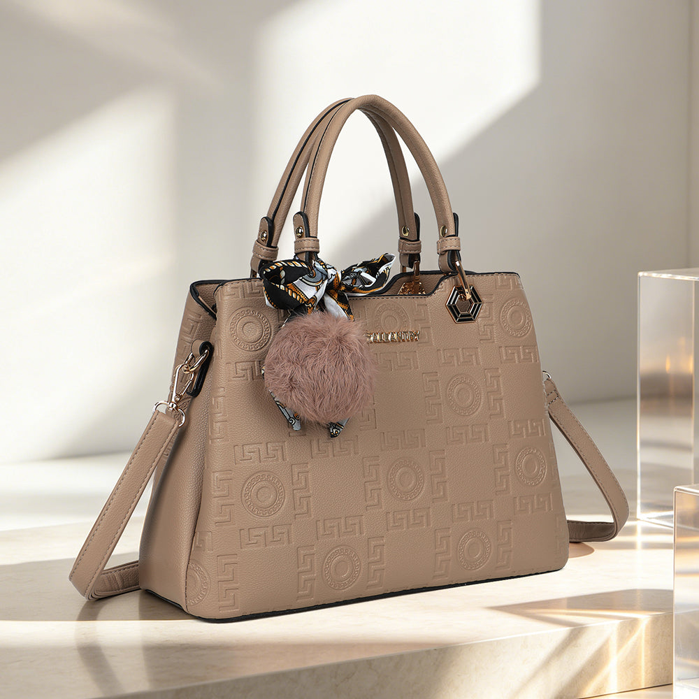 Élégance Roma - Sac à main – Taupe