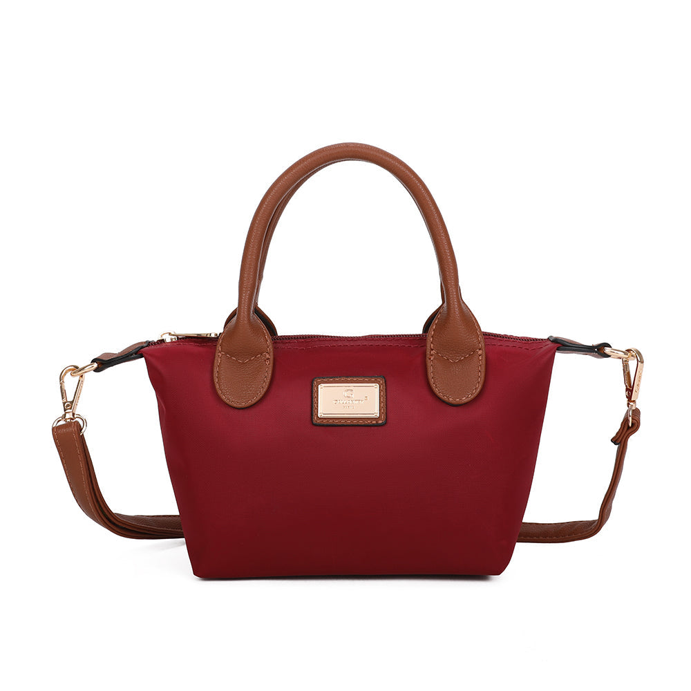 La Balade (Mini) - Sac à main – Rouge Foncé