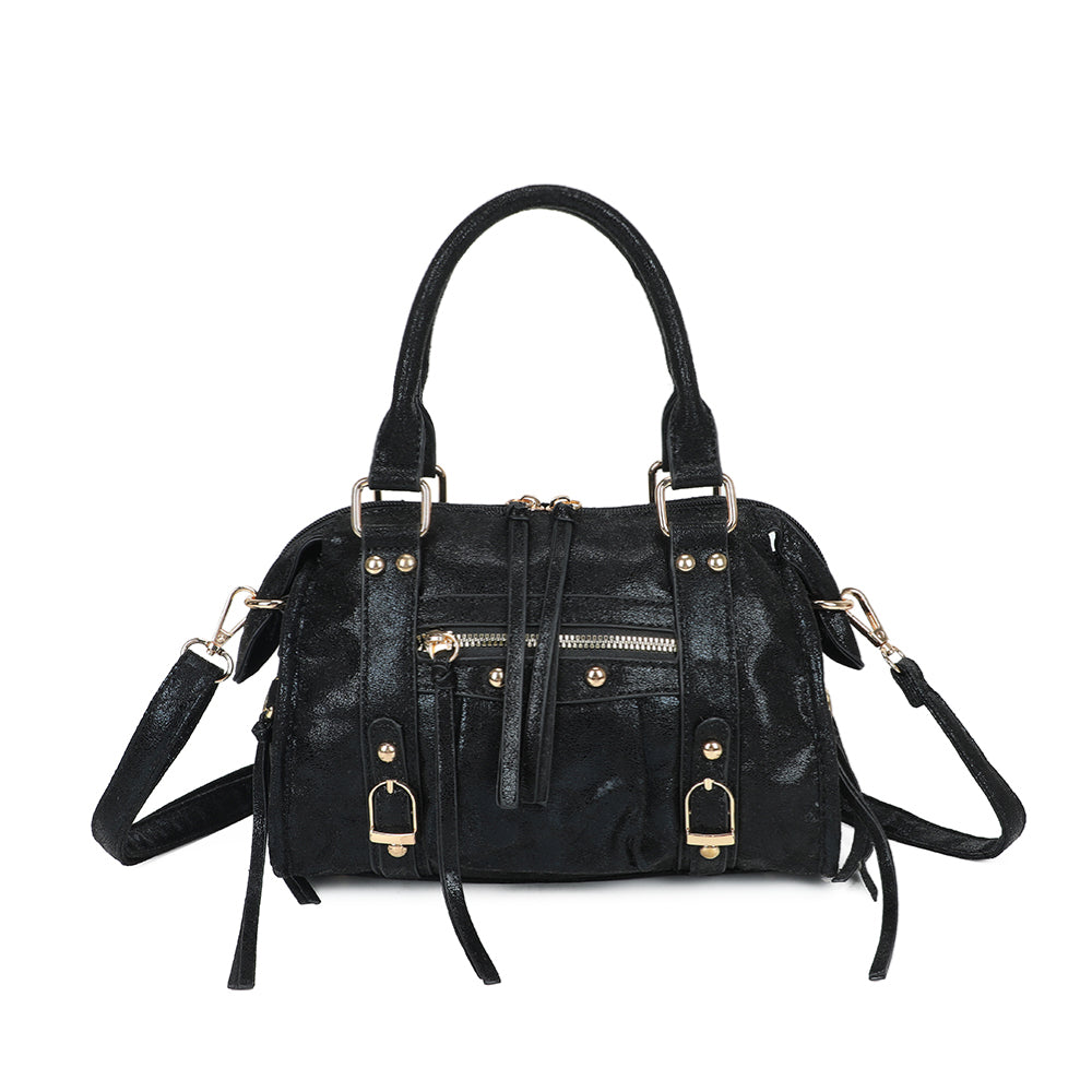 La Skyla Velvet - Sac à main – Noir