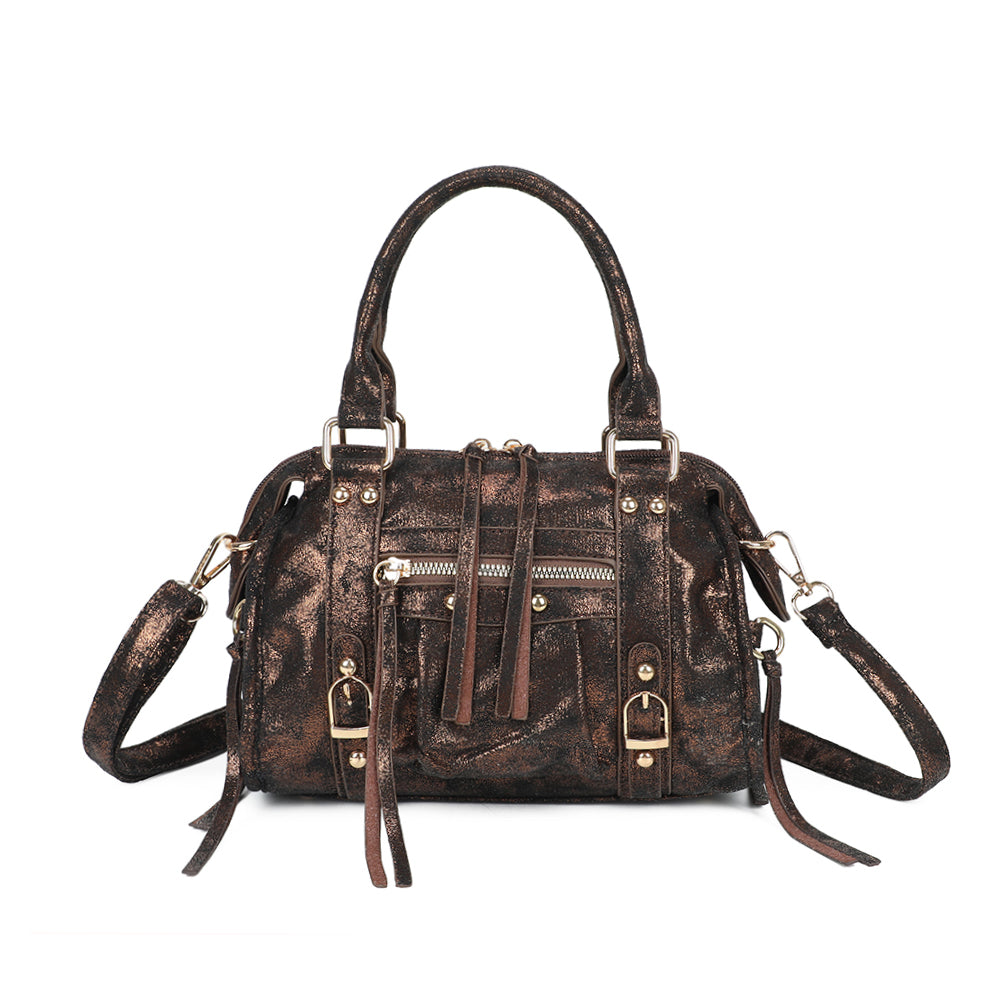 La Skyla Velvet - Sac à main – Bronze